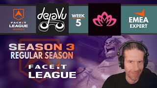 FACEIT League Season 03  Week 05  EMEA Expert  Deja Vu vs Supershy [upl. by Ardekal848]