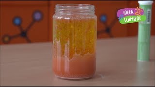 Lavalampe  Experiment mit Wasser und Öl [upl. by Castra91]