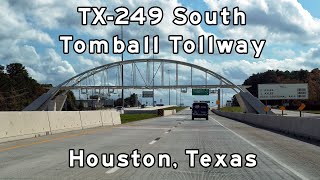 Houston Freeways  Tomball Tollway  Sam Houston Tollway  Interstate 69  US59 [upl. by Hgielrahc]