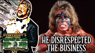 Ted DiBiase on Gives More Details on his Issues with The Ultimate Warrior [upl. by Isbella]