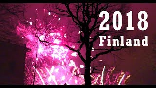 FIREWORKS  ILOTULITUS  HELSINKI UUSI VUOSI 2018 [upl. by Summer]