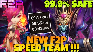 NEW F2P NB ABYSS SPEED TEAM WITH BUFFED ASTAR  NECRO ABYSS HARD SUMMONERS WAR [upl. by Enneira]