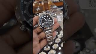 Edifice ECB30D1ADF Review  Casio Edifice Sports Watch In Steel Bracelet [upl. by Anima]