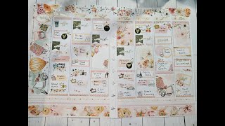 Happy Planner Memory Plan with me ft Sadies Stickers pt 2 [upl. by Nonnahc]