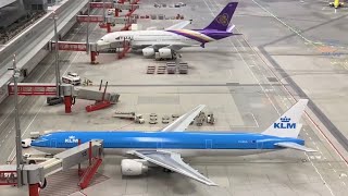 Plane Spotting at the World’s Largest Model Airport Part 2  Miniatur Wunderland [upl. by Karna]