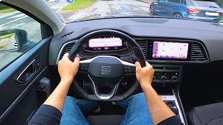 2023 Seat Ateca FR 15 TSI  pov test drive [upl. by Lela]