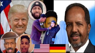 GERMANY DADKA LAGASOO CELINAA IYO GUUSHA TRUMP  SHACABKA MUQDISHO  BAABA JEEY IYO SHARMA BOY 🤣🤣 [upl. by Bencion]