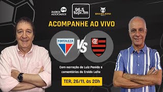 FORTALEZA 0 x 0 FLAMENGO  Campeonato Brasileiro  35ª Rodada  26112024  AO VIVO [upl. by Mahau]