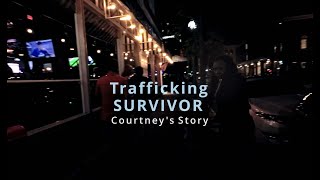 Trafficking Survivor Courtneys Story  Trailer [upl. by Anelas]