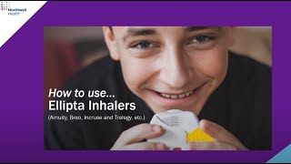 How to use a Ellipta inhaler [upl. by Krispin3]