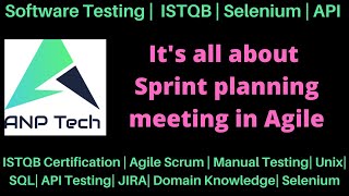 Sprint planning meeting in agile [upl. by Iene]