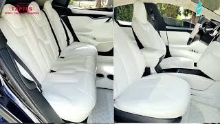 TAPTES Custom Seat Covers for Tesla Model S 3 X Y Pictures Shared by Tesla Owners [upl. by Halladba]