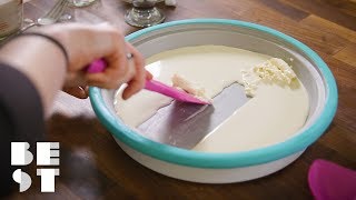 Make Your Own Rolled Ice Cream with this Ice Cream Maker  Best Products [upl. by Ydak637]