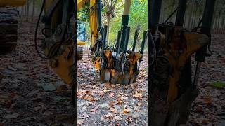 Using a power plant to dig a tree to plant [upl. by Serle413]