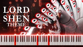 Kung Fu Panda Lord Shen Theme Piano Cover FREE MIDI [upl. by Akehsar]