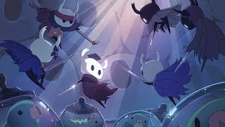 Hollow Knight  Speedrunner vs 5 Hunters but its a RANDOMIZER [upl. by Alidus]