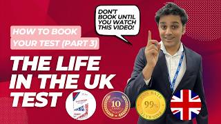 How To Book Your LIFE IN THE UK TEST 15 minutes [upl. by Ellecrad]