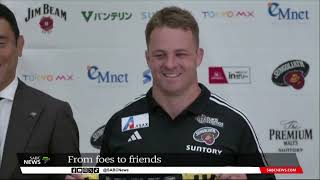 Kolbe Cane officially revealed as new players for Tokyo Suntory Sungoliath team [upl. by Landrum]