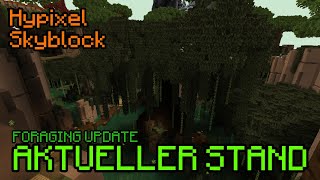 NEUE Infos zum FORAGING UPDATE Hypixel Skyblock [upl. by Massarelli]