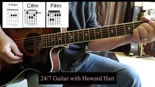 HELP Guitar Lesson  How To Play HELP By The Beatles [upl. by Akiemaj815]