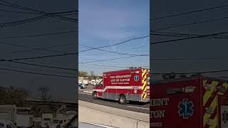 CLIFTON FIRE EMS RESPONDING 10282024 [upl. by Yart]