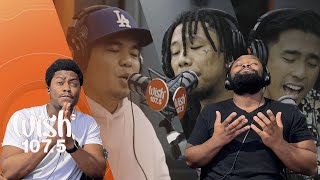 Pricetagg ft Gloc9 JP Bacallan performs quotPahinaquot LIVE on Wish 1075 Bus BrothersReaction [upl. by Atteyram]