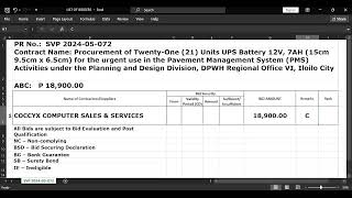 DPWH Regional Office VI Procurement LS Live Stream [upl. by Aromat]