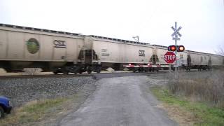 CSX grain train special [upl. by Roley250]