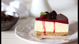 Berry Cheesecake Recipe  No Bake Cheesecake Recipe [upl. by Drislane]