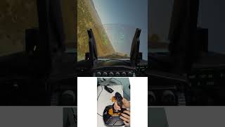 DCS VR F16 Missiles Thrustmaster T16000M Joystick dcsworld shorts [upl. by Elbam]