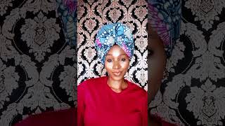 3 Easy Rubber Band Ankara Head Wrap Styles Tutorial [upl. by Roselin]