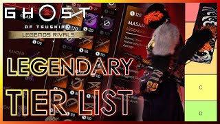 Legendary TIER LIST Updated Ghost of Tsushima Legends Directors Cut [upl. by Anotal]