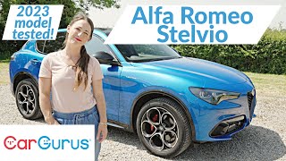 2023 Alfa Romeo Stelvio Review Tonale updates for Alfas big SUV [upl. by Otiragram666]