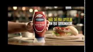 Lançamento Ketchup Hellmanns Não dá para explicar tem que experimentar [upl. by Adin]