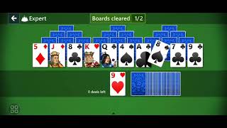 29 August 2024  TriPeaks  Expert Challenge  Microsoft Solitaire Collection  Daily Challenges [upl. by Chae164]