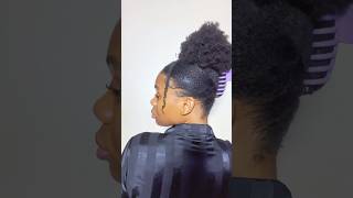 clawcliphairstyle hairgoals naturalhairrocks curlyhair type4naturalhair teamnatural [upl. by Honan]