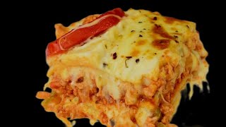 Classic Chicken Lasagna  Lasagna With White Sauce  10 Minutes Lasagna Recipe in Oven 😍😍 [upl. by Samala]