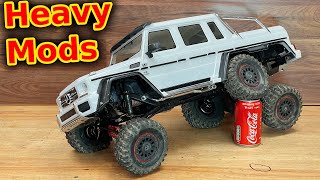 6x6 RC Crawler goes HEAVY [upl. by Bills317]