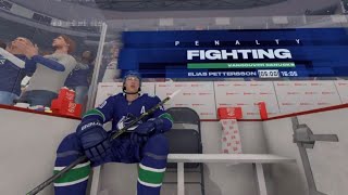 NHL23  Canucks vs Kraken [upl. by Geralda336]