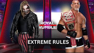 The Fiend vs Goldberg at The Royal Rumble  WWE2K24 Gameplay  EPIC TITLE MATCH [upl. by Calderon]