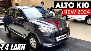 NEW 2024 ALTO K10 VXI ₹48 Lakh MARUTI SUZUKI ALTO K10 VXI PLUS 2024 NEW MODEL REVIEW [upl. by Dnumyar905]