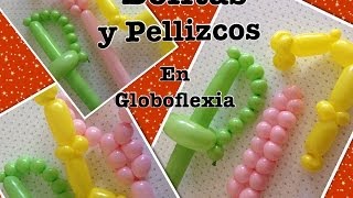 COMO HACER LOS PELLIZCOS Y BURBUJAS CONTINUAS PARA HACER FIGURAS DE GLOBOFLEXIA [upl. by Avert]