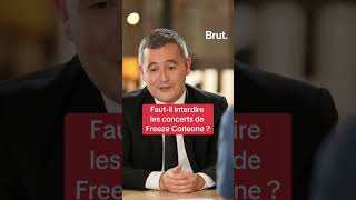 Gérald Darmanin sexprime sur Freeze Corleone [upl. by Kirwin]