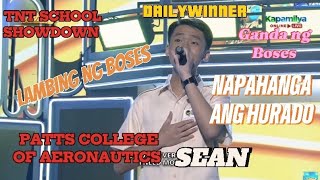 Ang Singerist Future Piloto Ng PATTS college of AERONAUTICS  SEANtawagngtanghalan subscribe [upl. by Lathe]