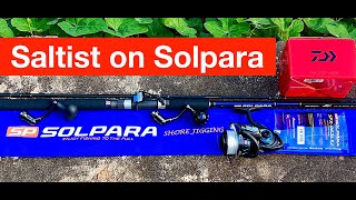 New Daiwa Saltist on Solpara LSJ Jigging Rod [upl. by Gierc]