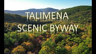 Oklahomas Talimena Scenic Byway 4K Drone Footage 11072021 [upl. by Bergeron295]