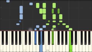 Erster Verlust  Robert Schumann Piano Tutorial Synthesia [upl. by Yl]