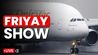 🔴 Manchester Airport LIVE ✈️ FriYAY Show [upl. by Onavlis357]