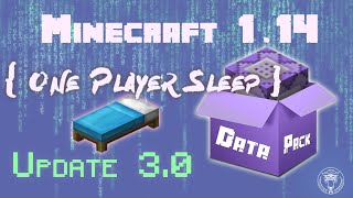 One Player Sleep v3 Data Pack for Minecraft 113114115116 [upl. by Andrel705]