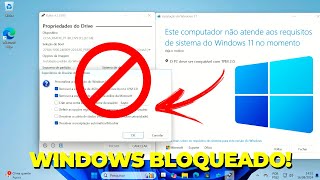 ACABOU a BRINCADEIRA Microsoft NÃO VAI ACEITAR INSTALAR Windows 11 24H2 Em PC NÃO SUPORTADO  ADEUS [upl. by Lenahtan757]